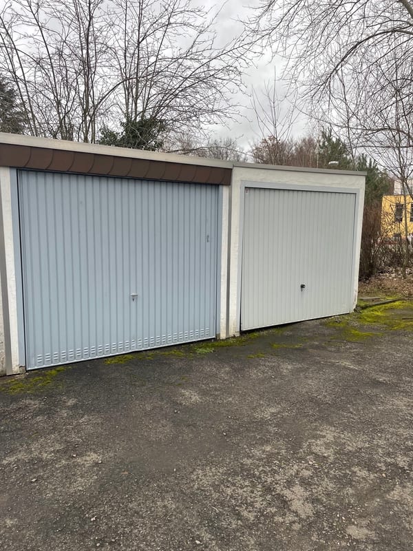 Garage von außen