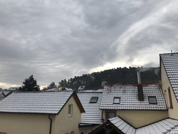 Ausblick Balkon